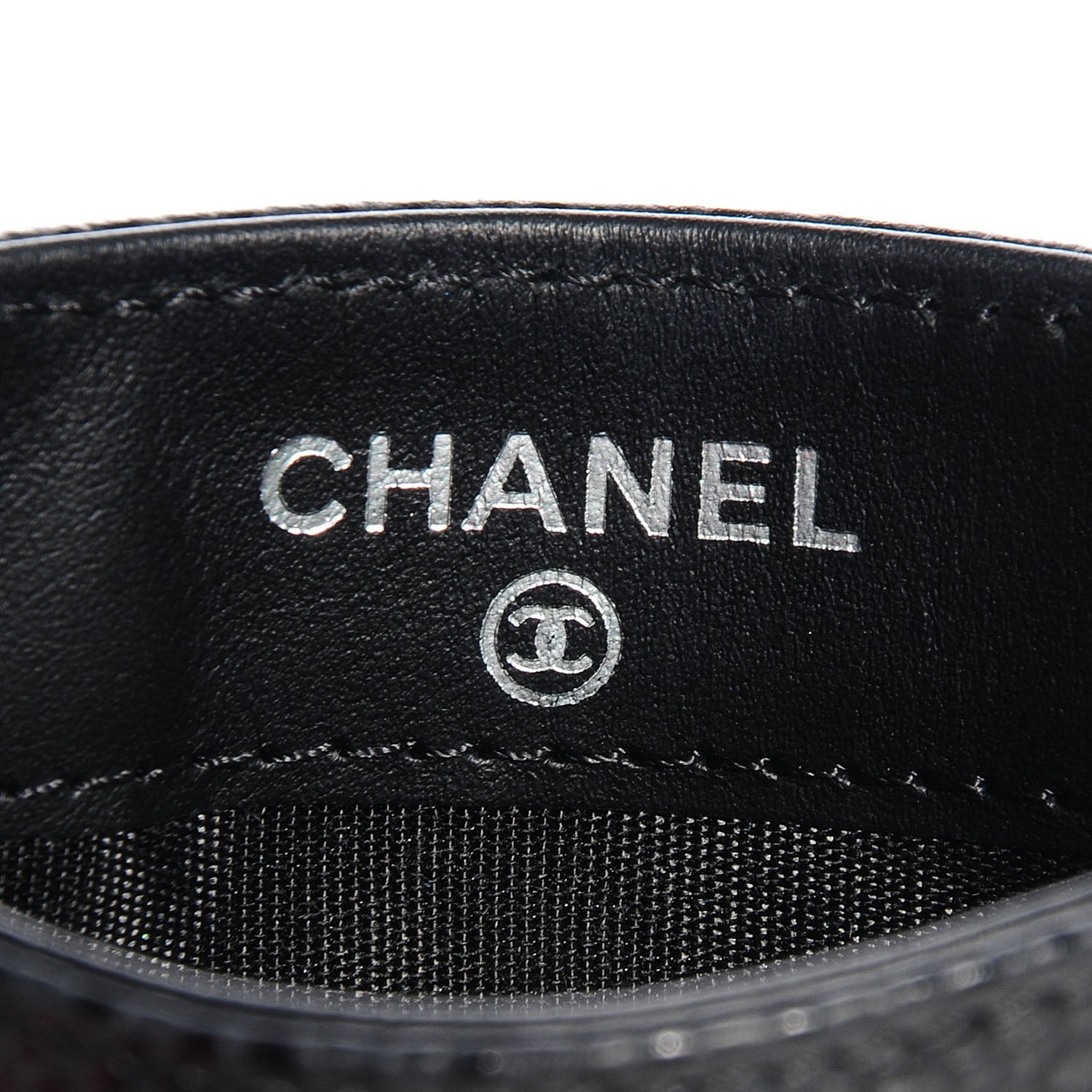 Chanel Caviar Timeless CC Card Holder Black 7 of 9