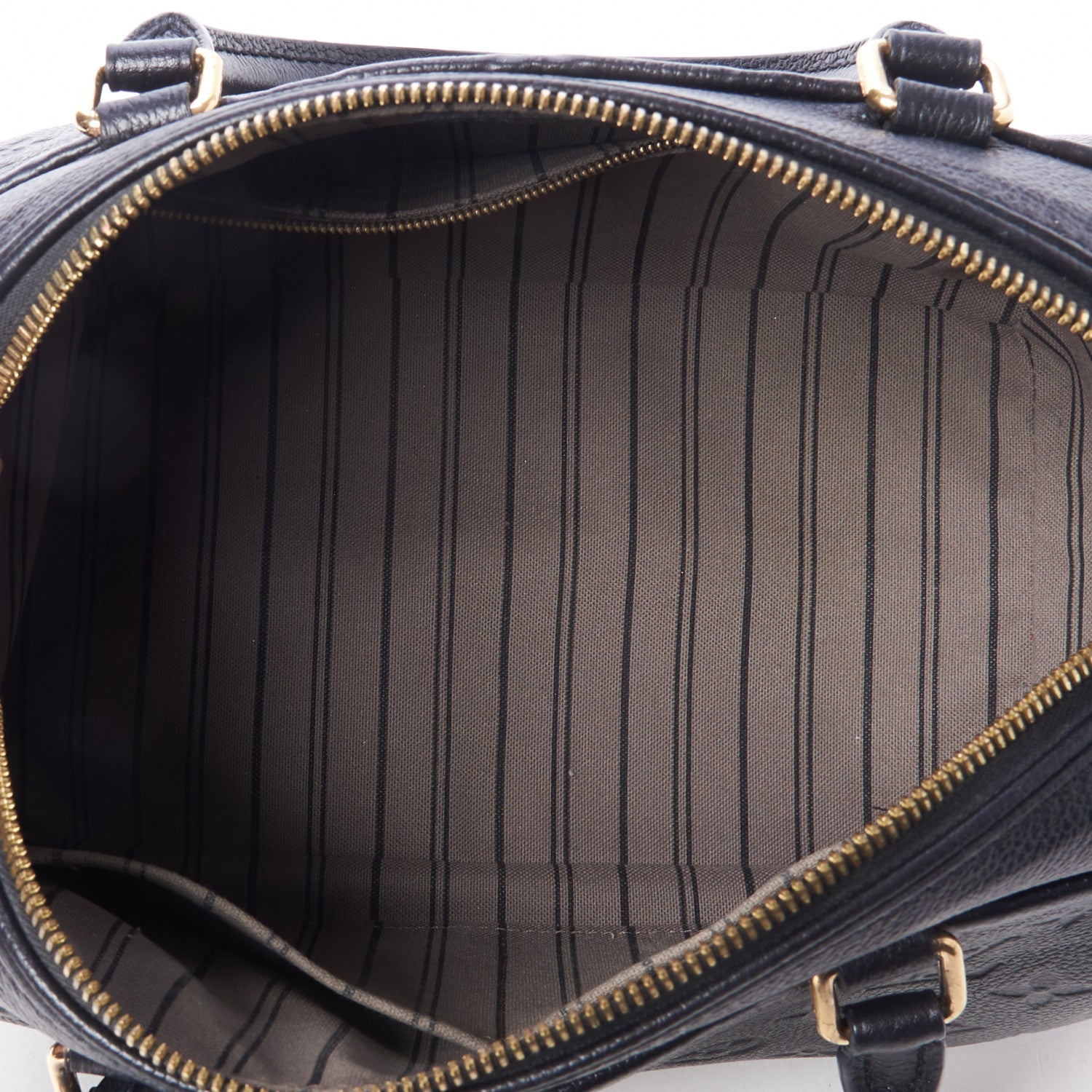 Louis Vuitton Empreinte Speedy Bandouliere 25 NM Black 7 of 9