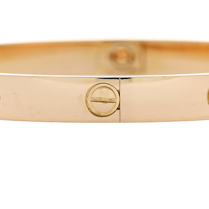 Cartier 18K Yellow Gold LOVE Bracelet 19 3 of 6