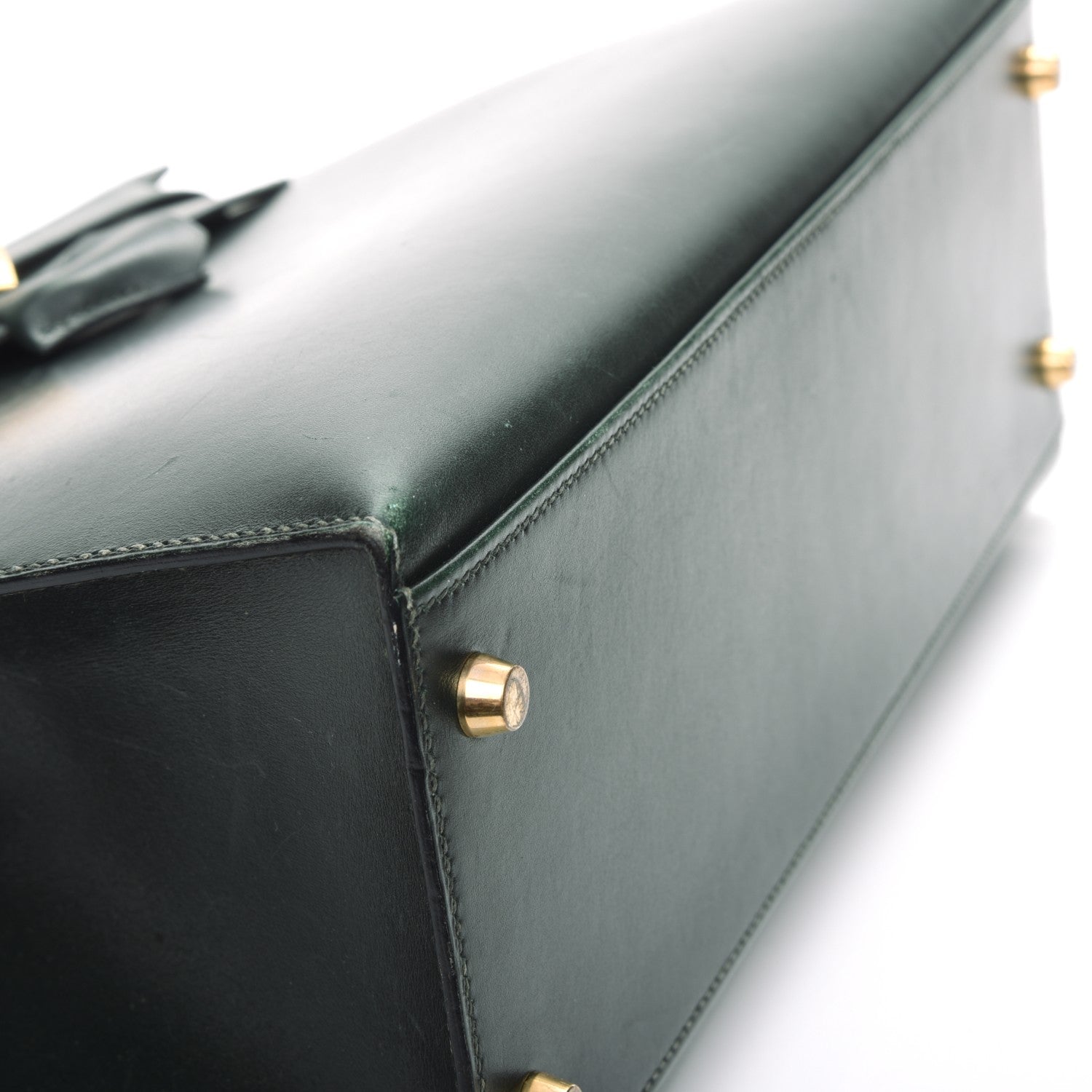 Hermes Box Kelly Sellier 32 Vert Fonce 15 of 44