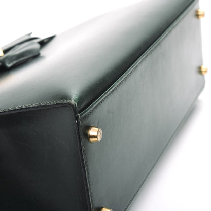Hermes Box Kelly Sellier 32 Vert Fonce 15 of 44