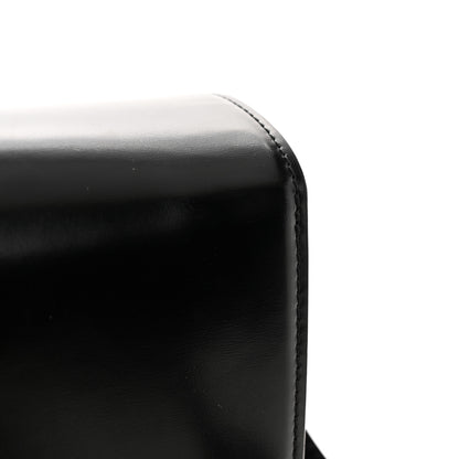 Celine Shiny Calfskin Medium Triomphe Black 13 of 14