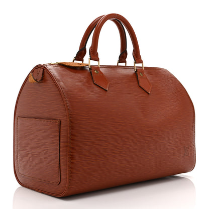 Louis Vuitton Epi Speedy 30 Kenyan Fawn 3 of 10