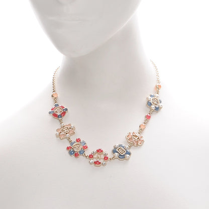 Chanel Resin Gripoix Poured Glass Pearl Necklace Multicolor 2 of 5