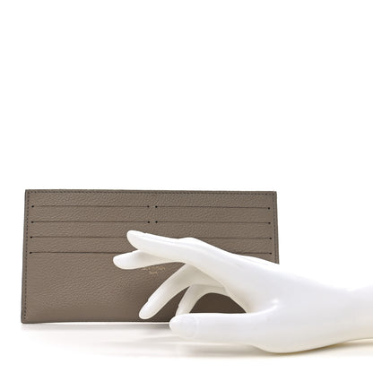 Louis Vuitton Calfskin Felicie Chain Wallet Card Holder Insert Galet 2 of 6