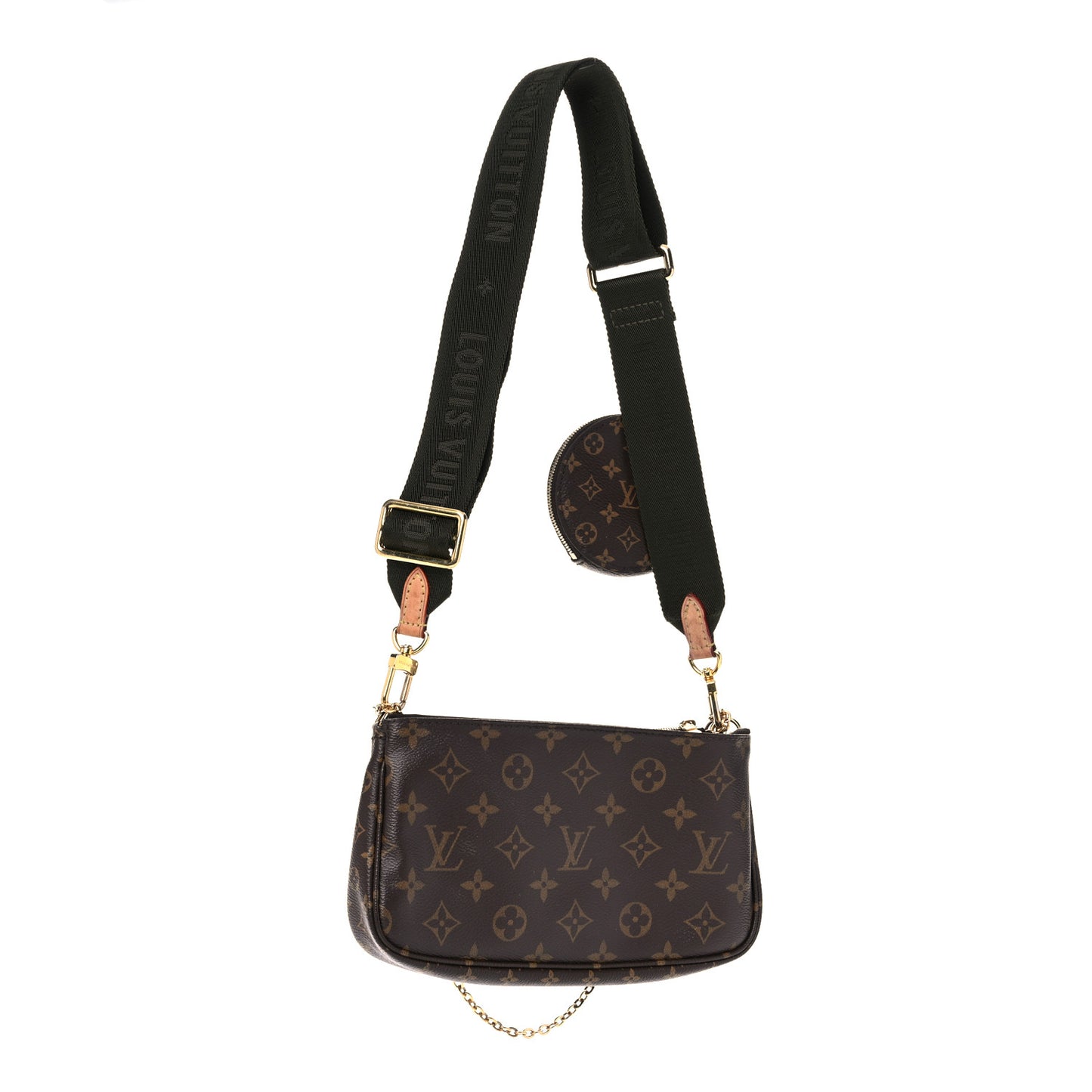 Monogram Multi Pochette Accessories Kaki