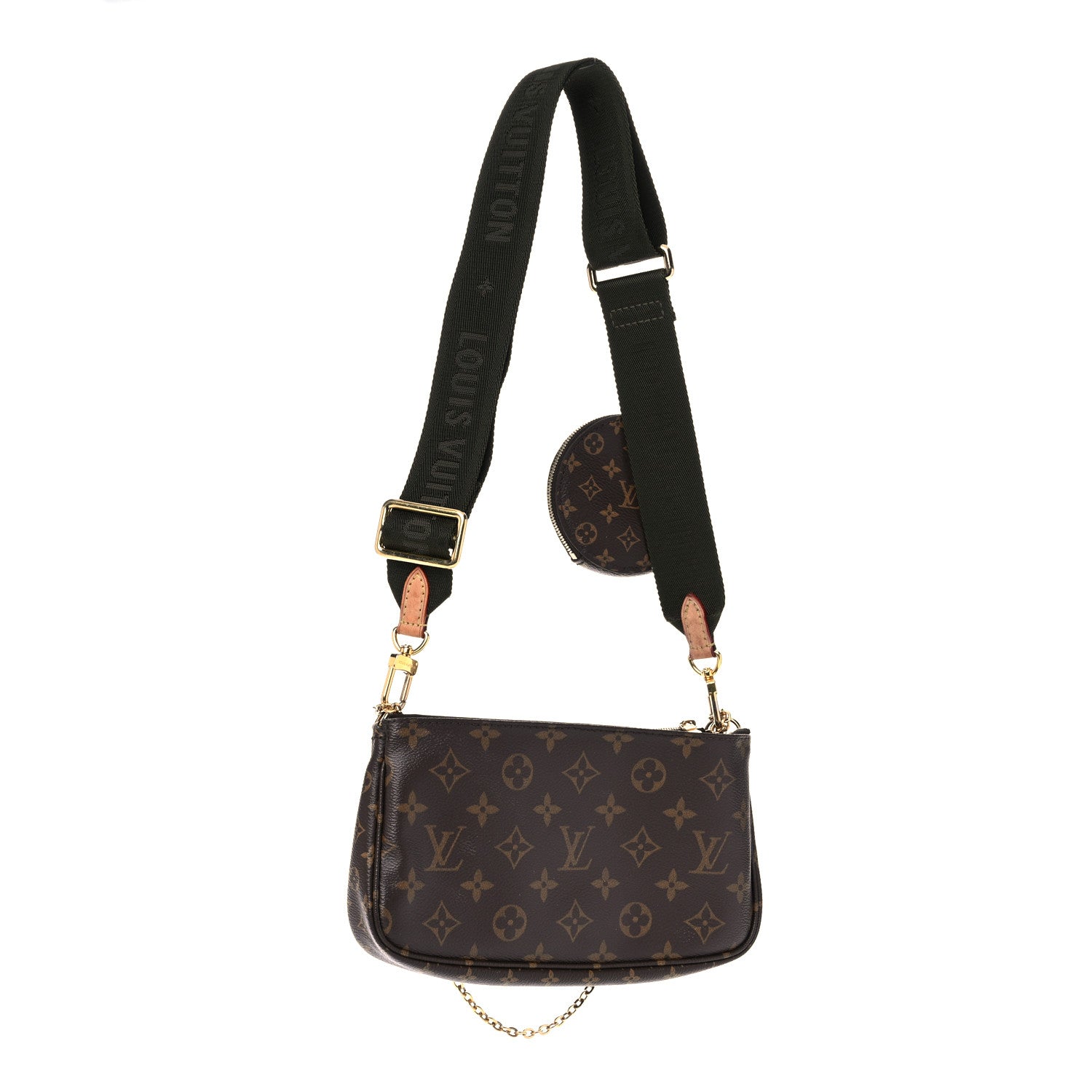 Louis Vuitton Monogram Multi Pochette Accessories Kaki 3 of 20