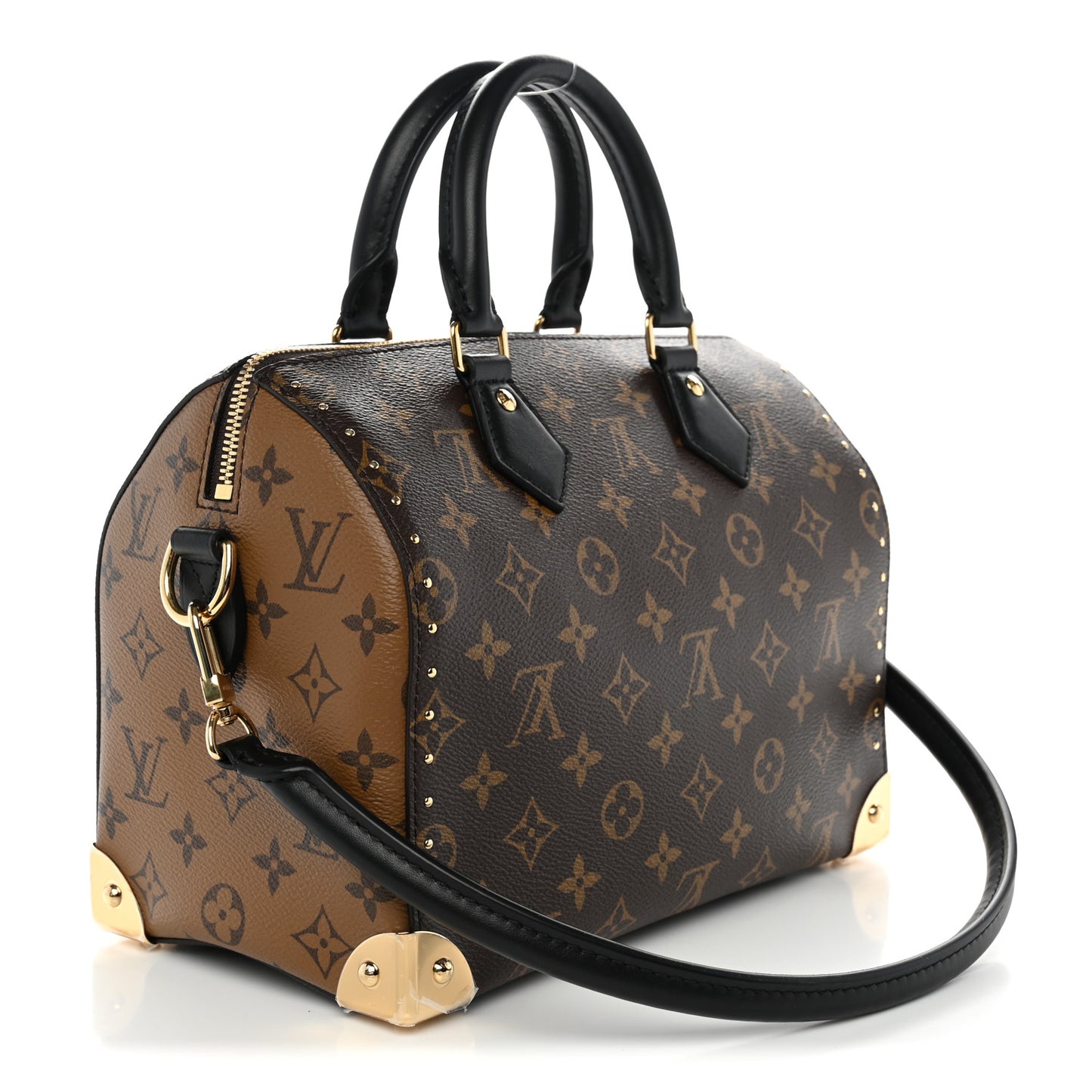 Reverse Monogram Speedy Trunk 25