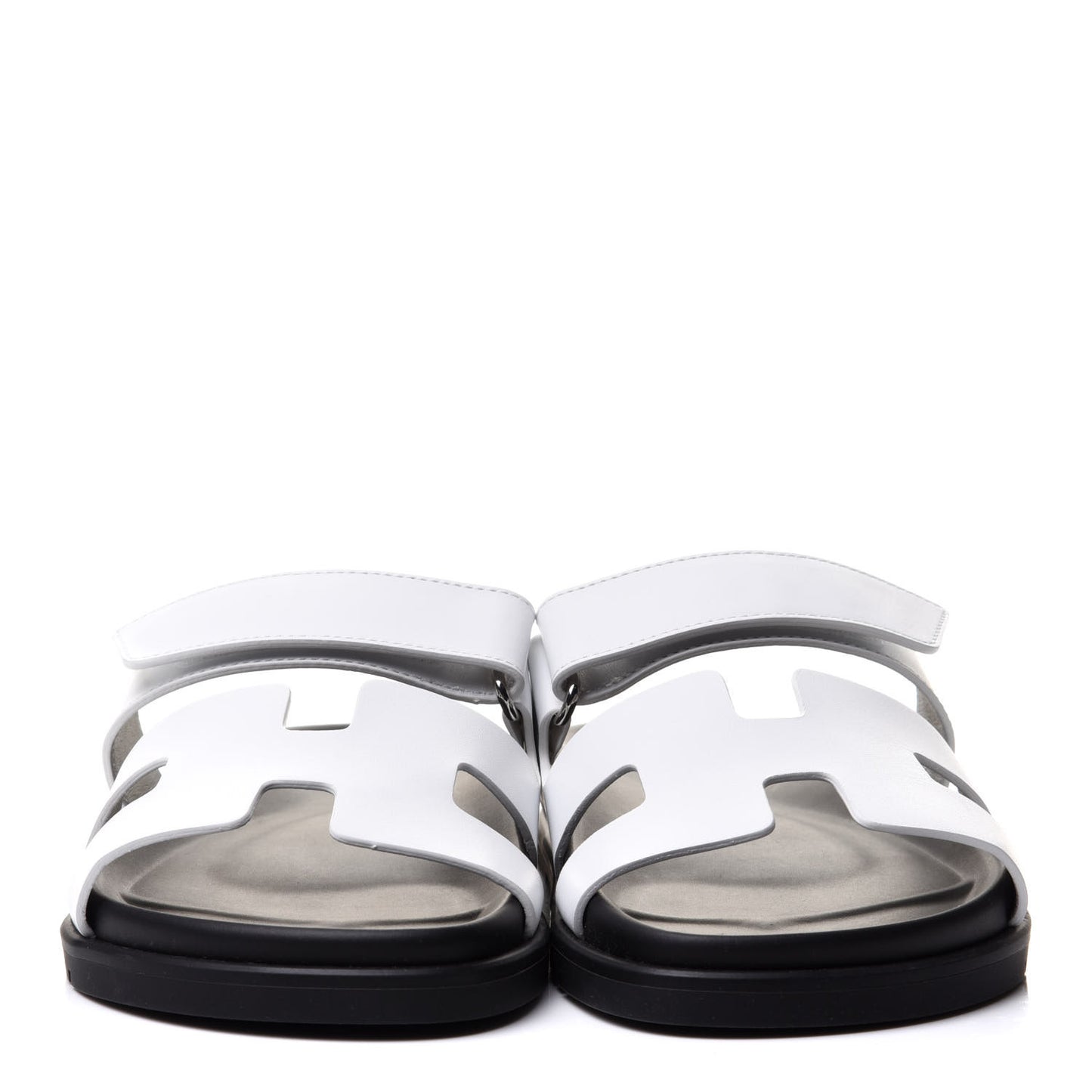 Calfskin Womens Chypre Sandals 38 White