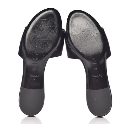Louis Vuitton Madeleine Flat Mule 37 Black 5 of 13