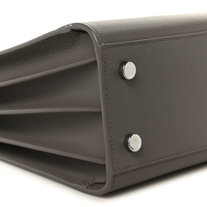 Saint Laurent Grained Calfskin Baby Sac De Jour Taupe 9 of 10