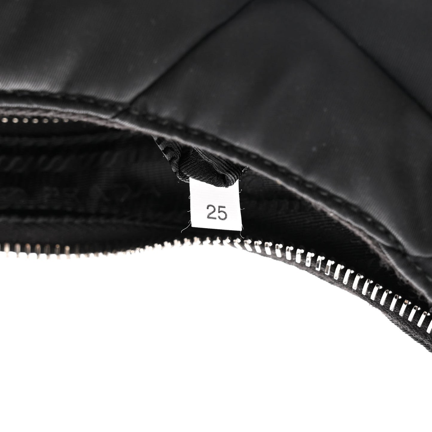 Re-Nylon Triangle Padded Patchwork Shoulder Bag Black