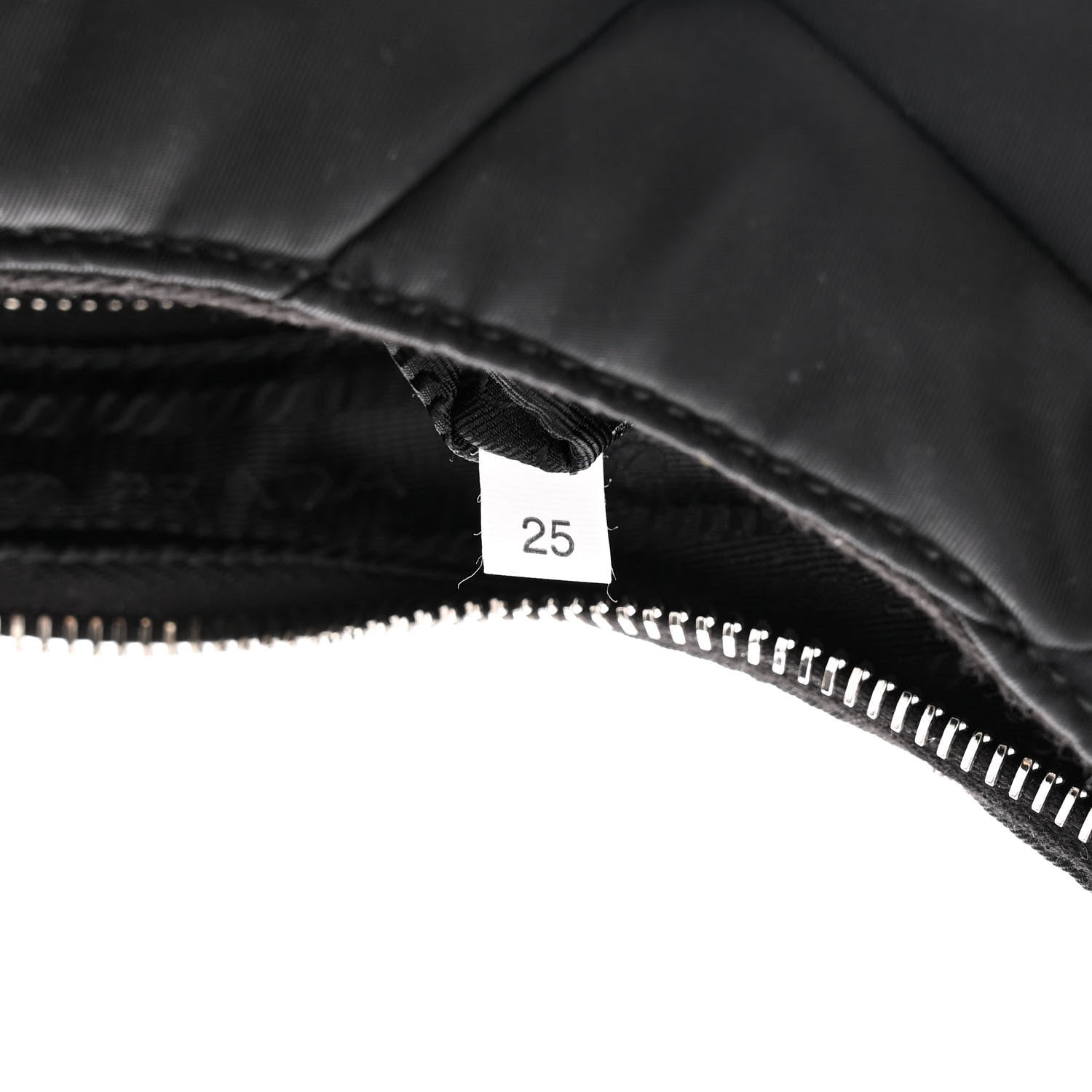 Prada Re-Nylon Triangle Padded Patchwork Shoulder Bag Black 8 of 12