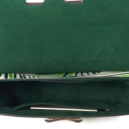 Louis Vuitton Monogram Palm Twist Shoulder Bag MM Vert White 6 of 9