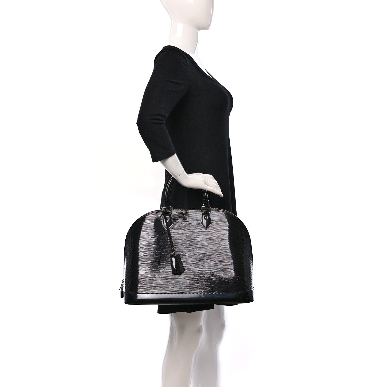 Louis Vuitton Electric Epi Alma GM Black 2 of 8