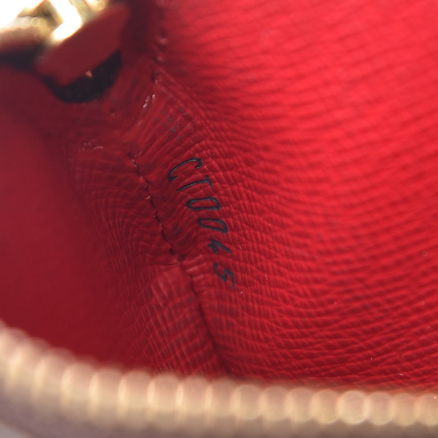 Monogram Cerises Round Coin Purse