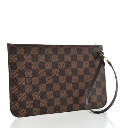 Louis Vuitton Damier Ebene Neverfull MM GM Pochette 3 of 6
