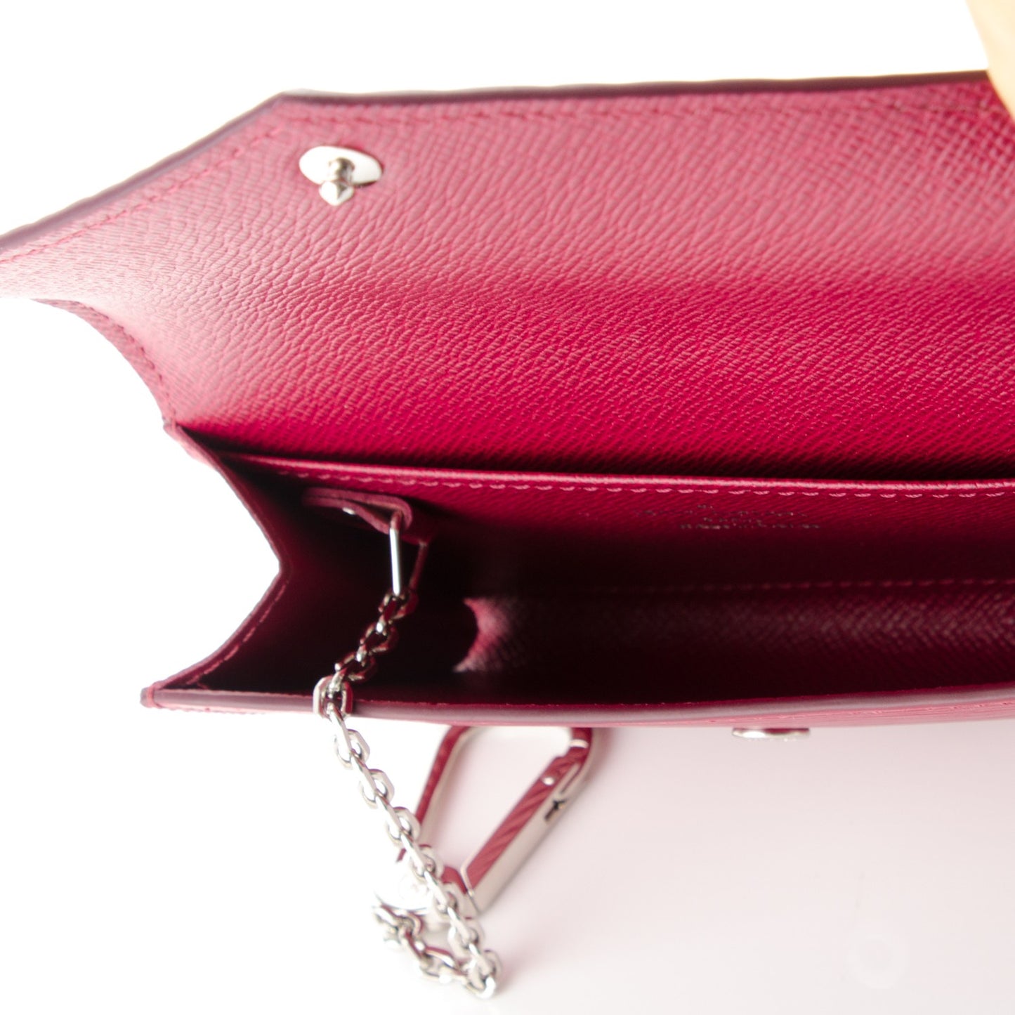 Epi Key Pouch Fuchsia