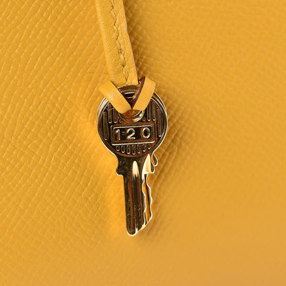 Hermes Epsom Birkin 35 Jaune Ambre 32 of 38