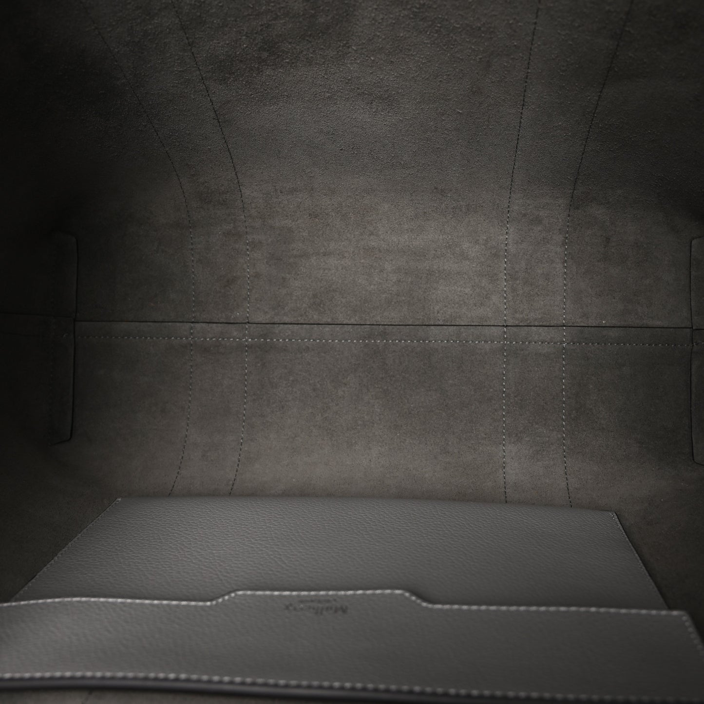 Small Classic Grain Bayswater Tote Pale Grey