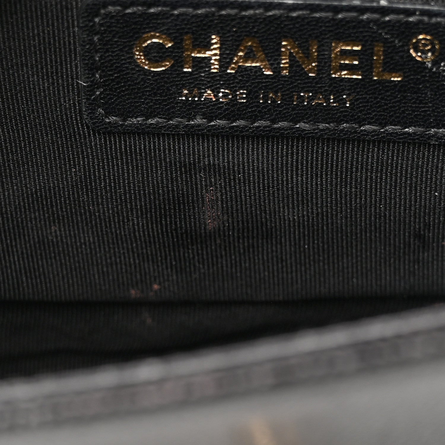 Chanel Caviar Chevron Quilted Small Boy Flap Black 16 of 22