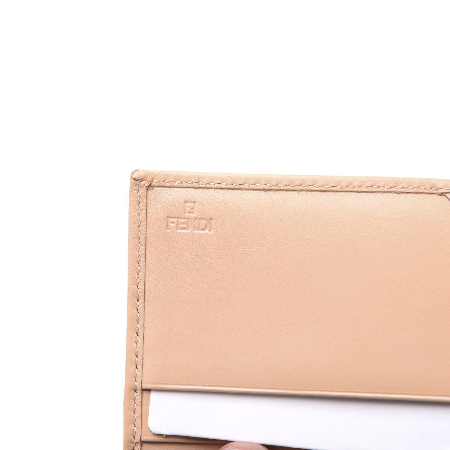 Fendi Zucca Long Chef Wallet Tobacco 5 of 11