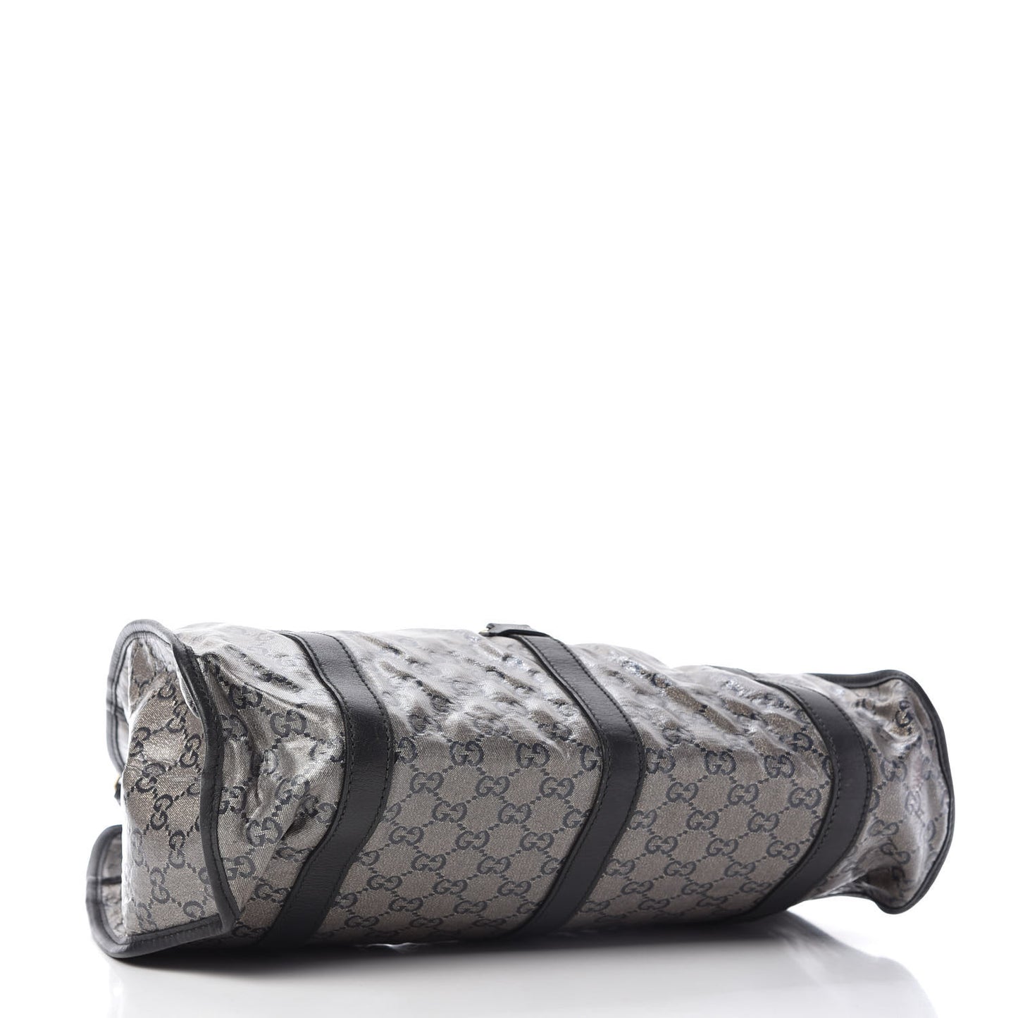 Crystal Monogram Medium Joy Shoulder Bag Black