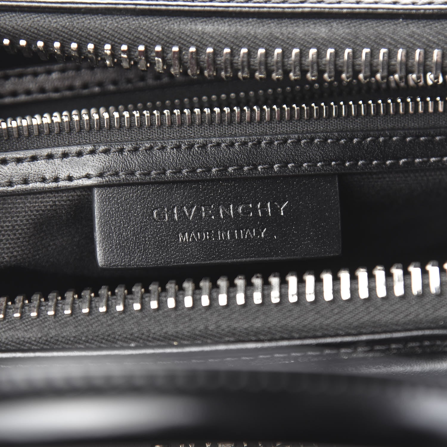 Givenchy Shiny Lord Calfskin Medium Antigona Black 7 of 11
