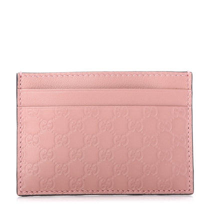 Gucci Microguccissima Card Holder Soft Pink 1 of 7