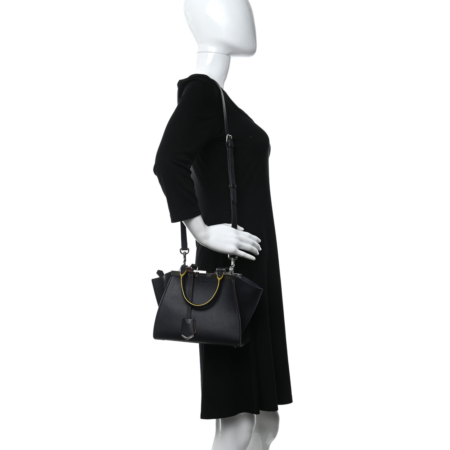 Vitello Dolce Mini 3jours Tote Blue Notte