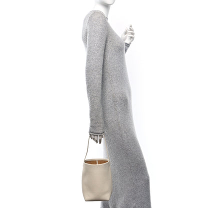 The Row Grained Calfskin Small N/S Park Tote Ivory 2 of 9