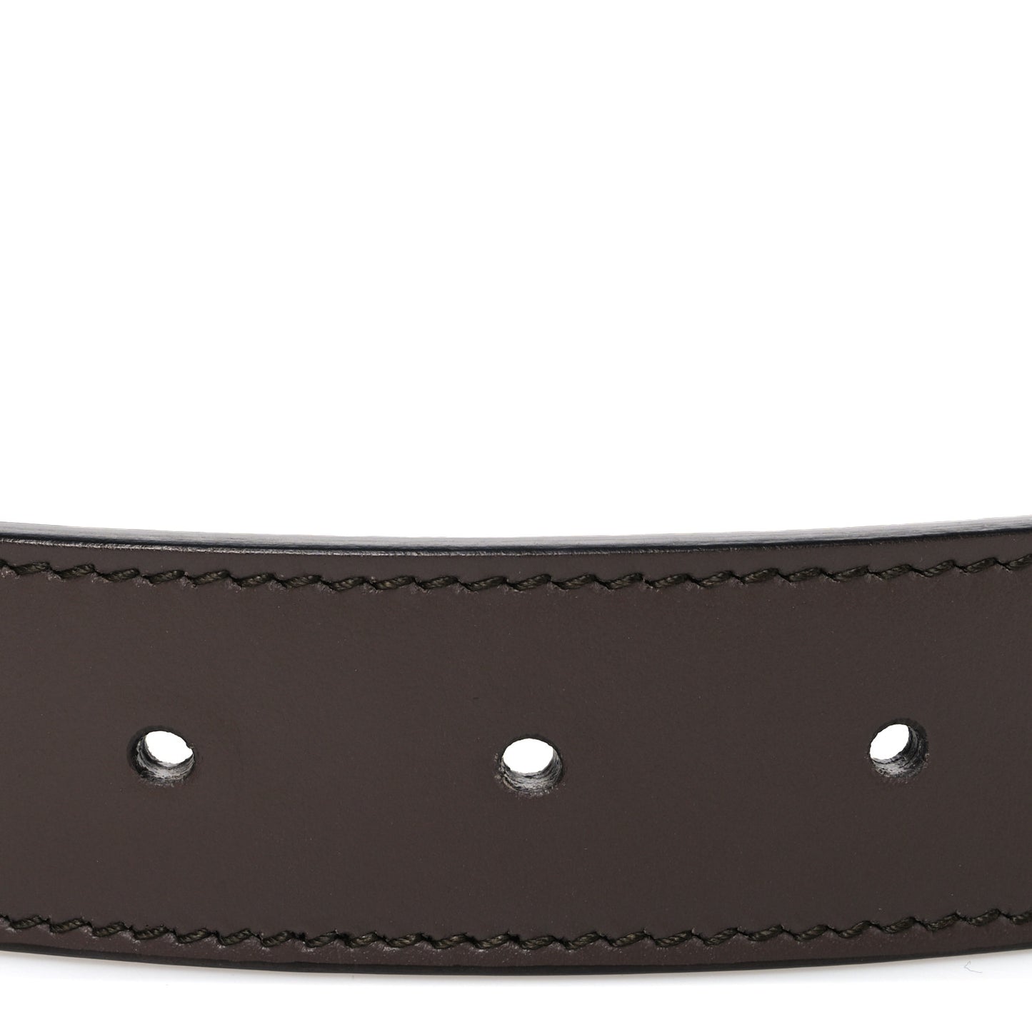 GG Supreme Monogram Matte Plutone Calfskin Double G 30mm Belt 70 28 Beige Ebony New Acero
