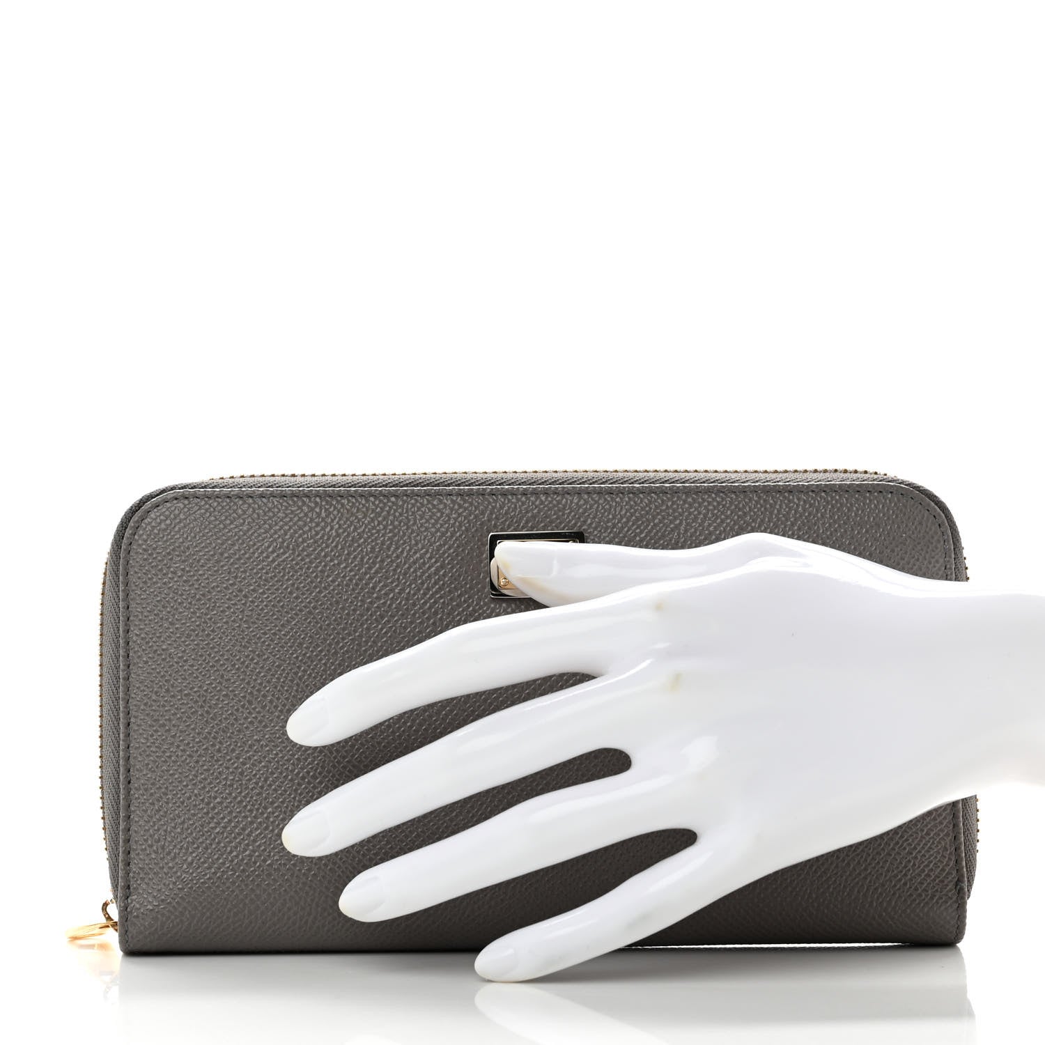 Dolce & Gabbana Dauphine Zip Around Wallet Grey 2 of 7