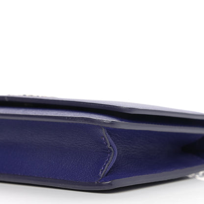 Givenchy Sugar Goatskin Pandora Chain Wallet Cobalt Blue 9 of 10