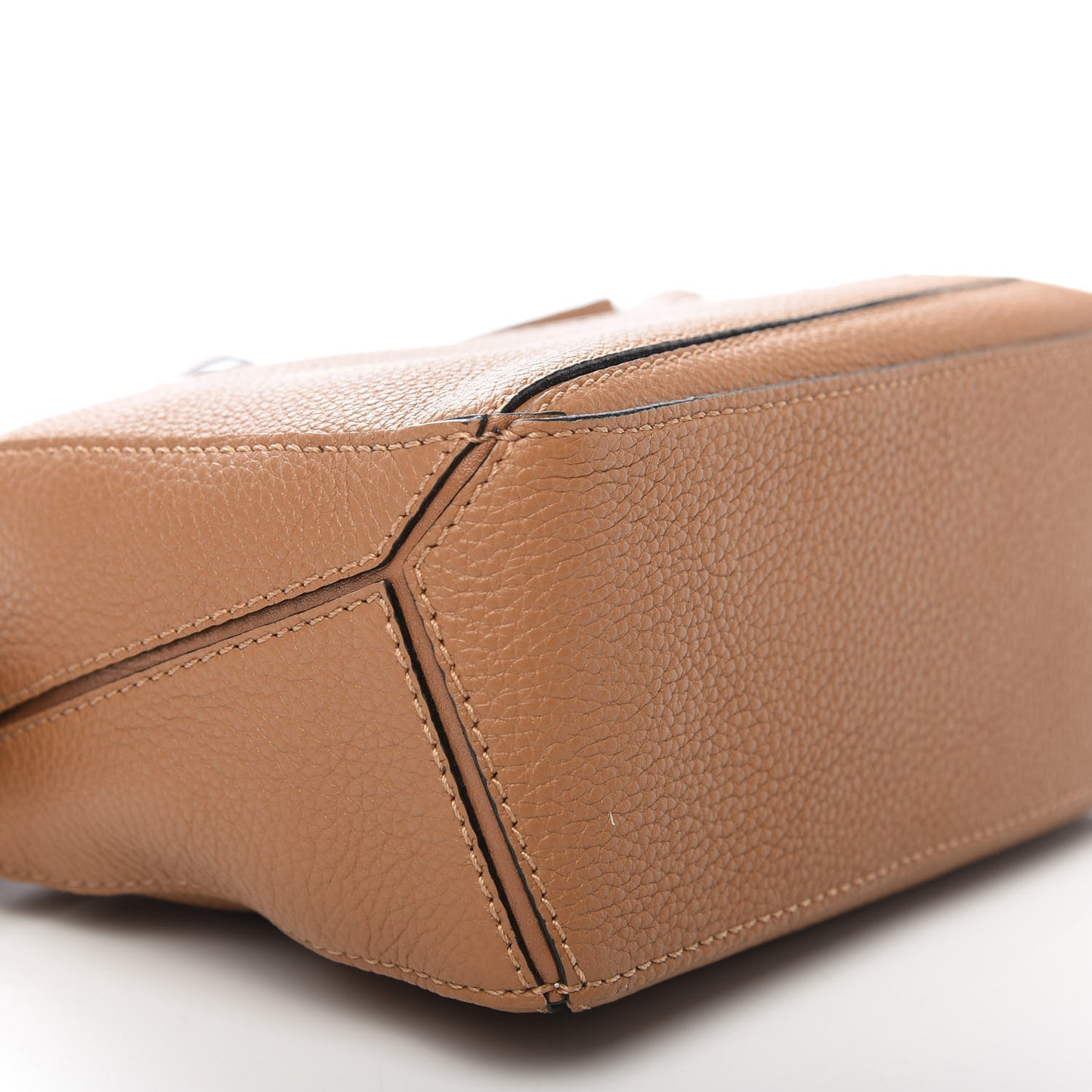 Calfskin Mini Puzzle Bag Tan