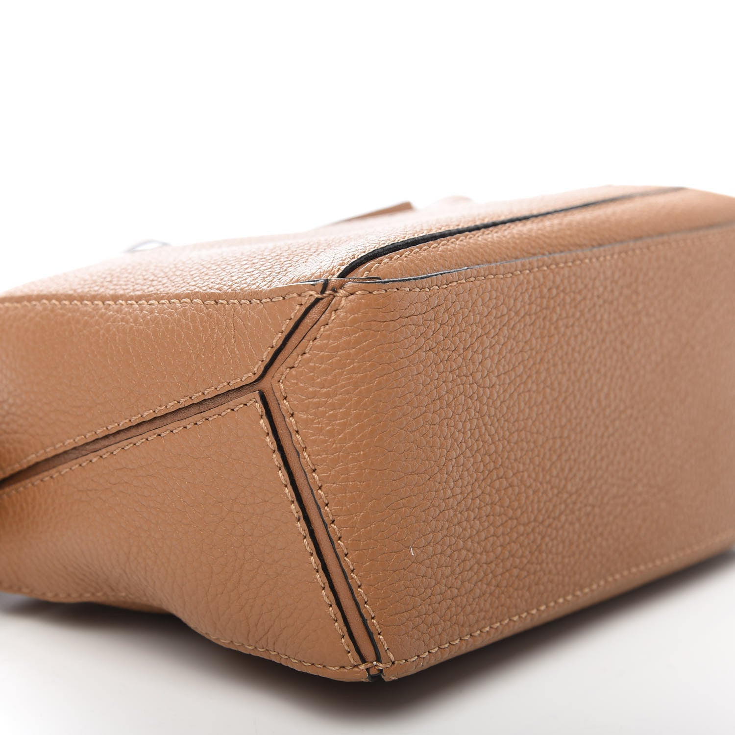 Loewe Calfskin Mini Puzzle Bag Tan 7 of 9
