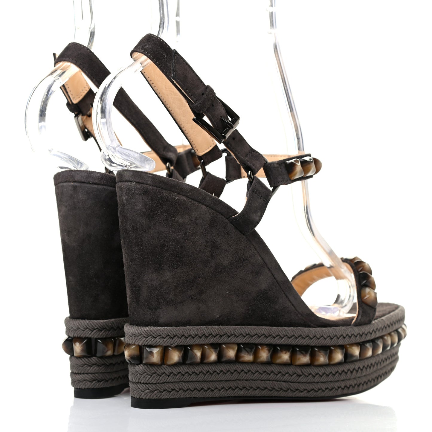 Veau Velours Cataclou 120 Wedge Sandals 37 Sand