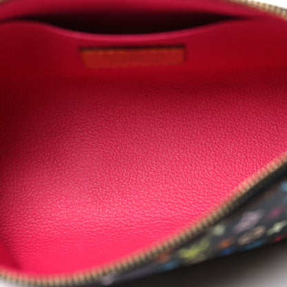 Louis Vuitton Monogram Multicolor Cosmetic Pouch Black Grenade 5 of 9