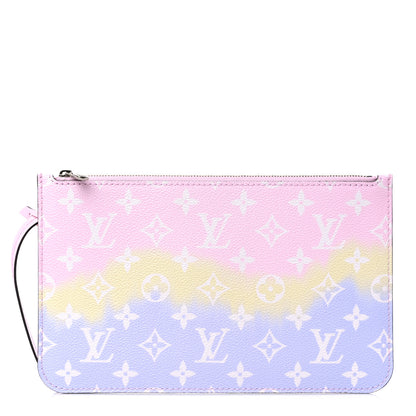 Louis Vuitton Monogram Escale Neverfull MM GM Pochette Pastel 1 of 7