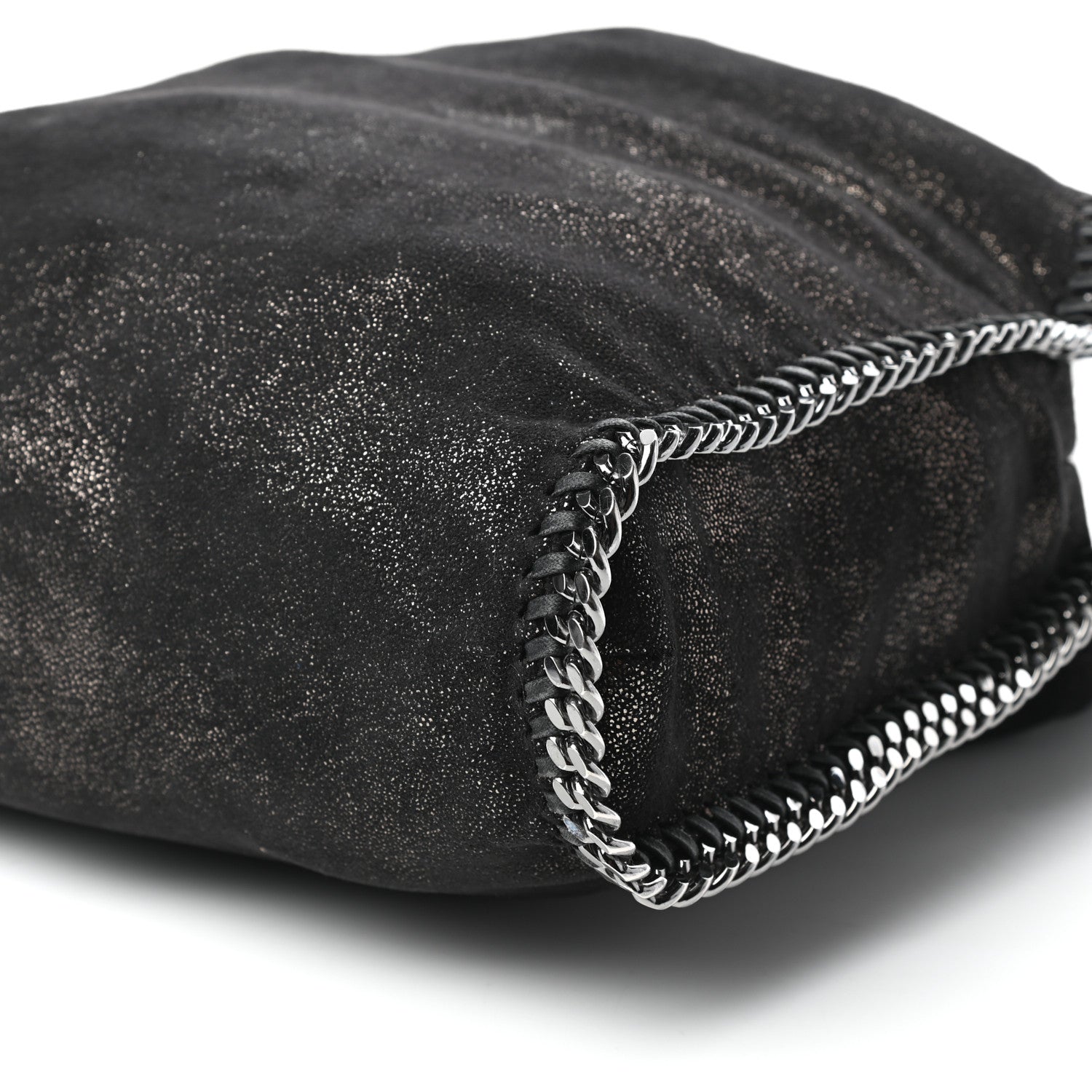 Stella McCartney Shaggy Deer Small Falabella Tote Black 9 of 10
