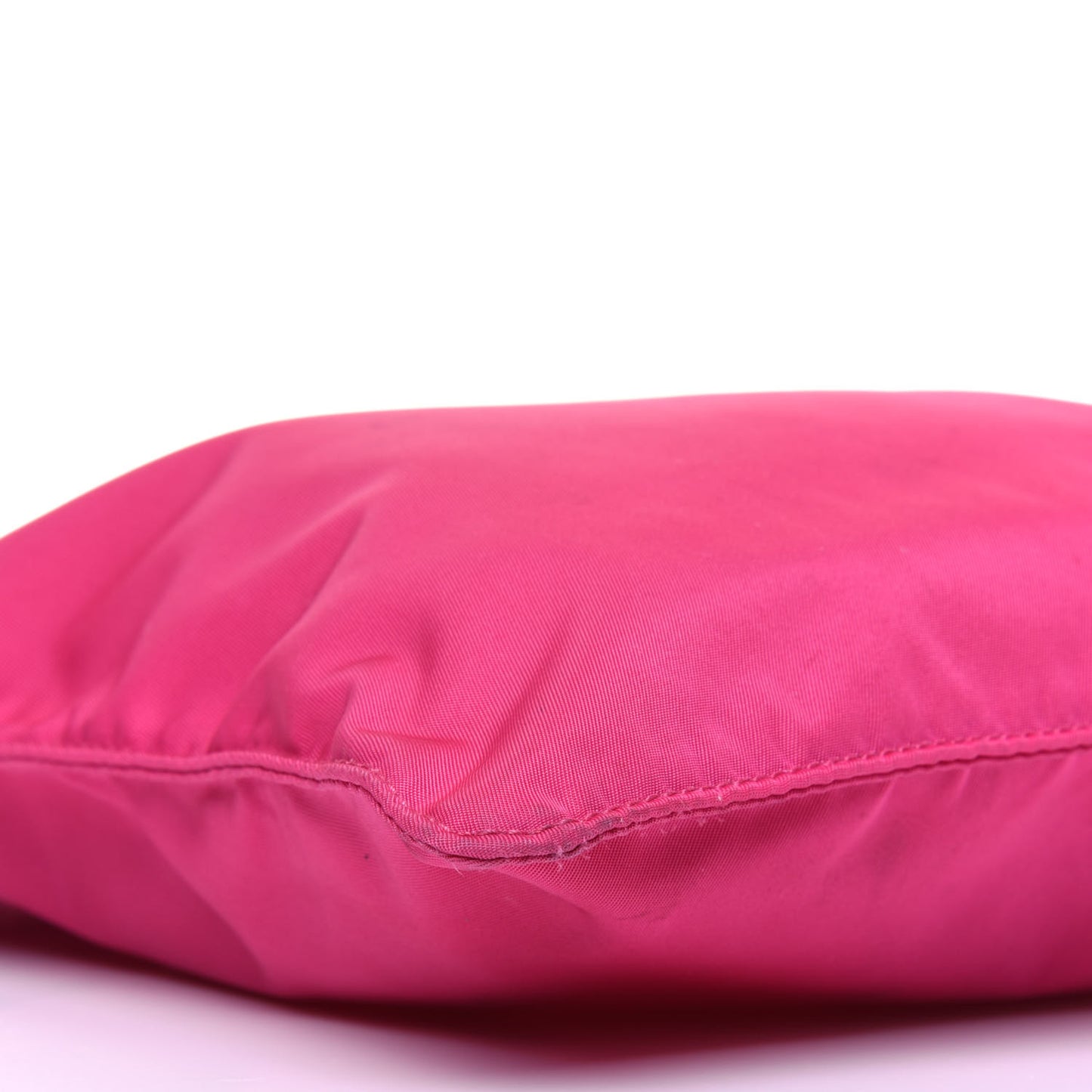 Nylon Vela Flat Messenger Bag Fuxia