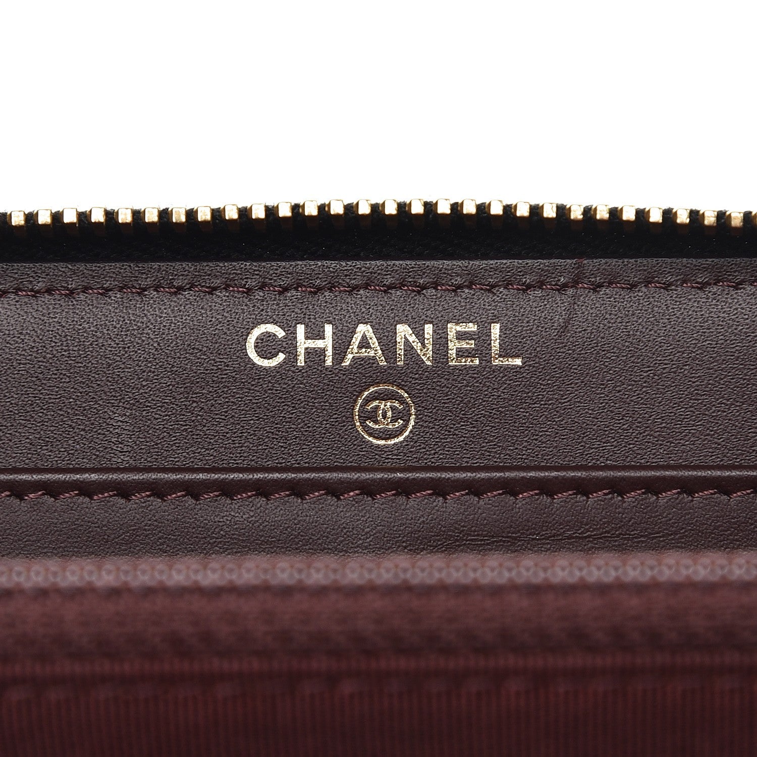 Chanel Caviar Quilted Large Gusset Zip Around Wallet Black 6 of 8