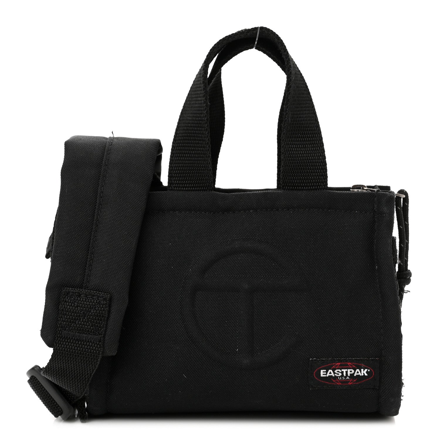 Telfar x EASTPAK Tactical Nylon Small Shopper Black 1 of 11