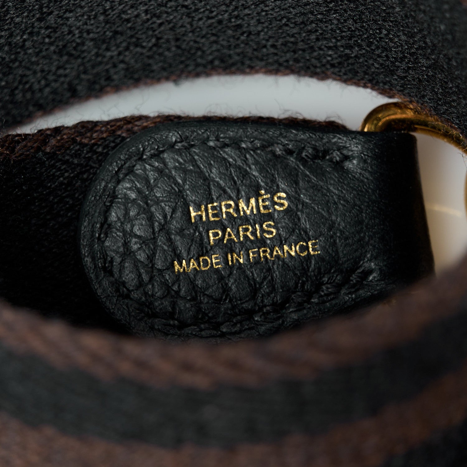 Hermes Taurillon Clemence Amazone Evelyne TPM Black Ebene 7 of 11
