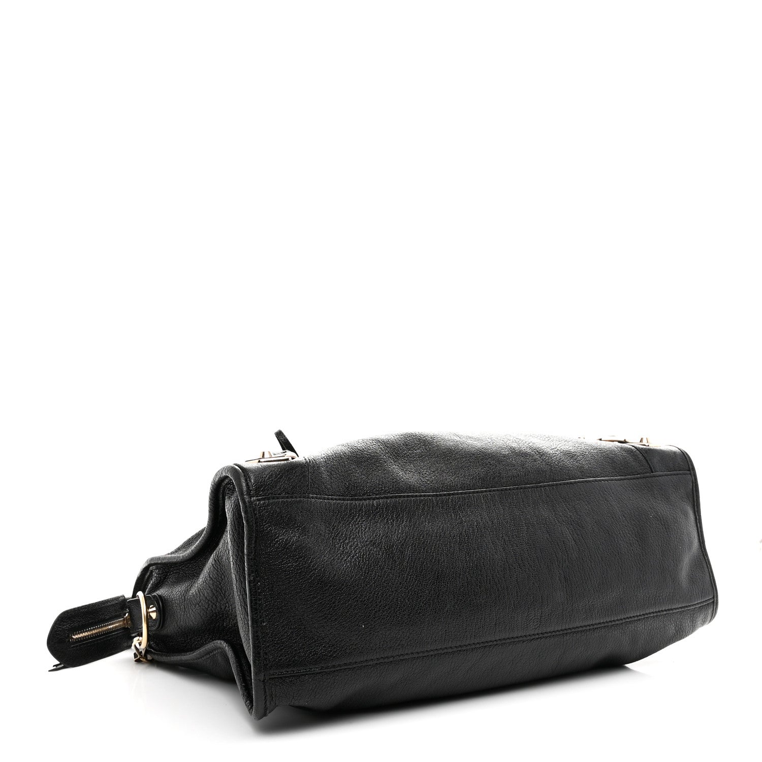 Balenciaga Chevre Gold Metallic Edge Hardware City Black 5 of 11