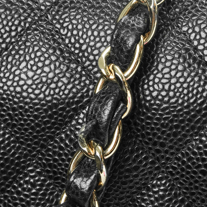 Chanel Caviar Quilted Jumbo Double Flap Black 11 of 11