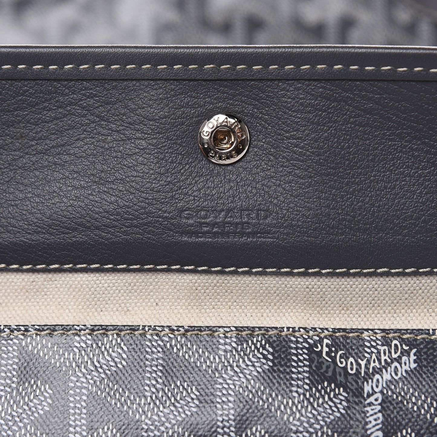 Goyardine Saint Louis GM Grey