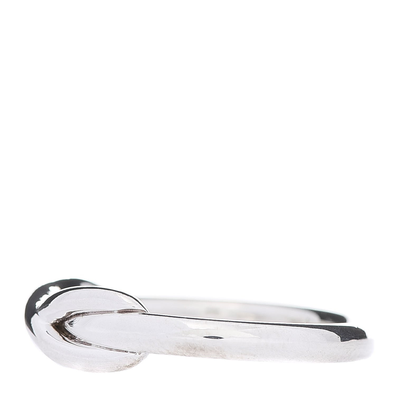 Tiffany Sterling Silver Narrow Infinity Ring 56 7.5 3 of 6