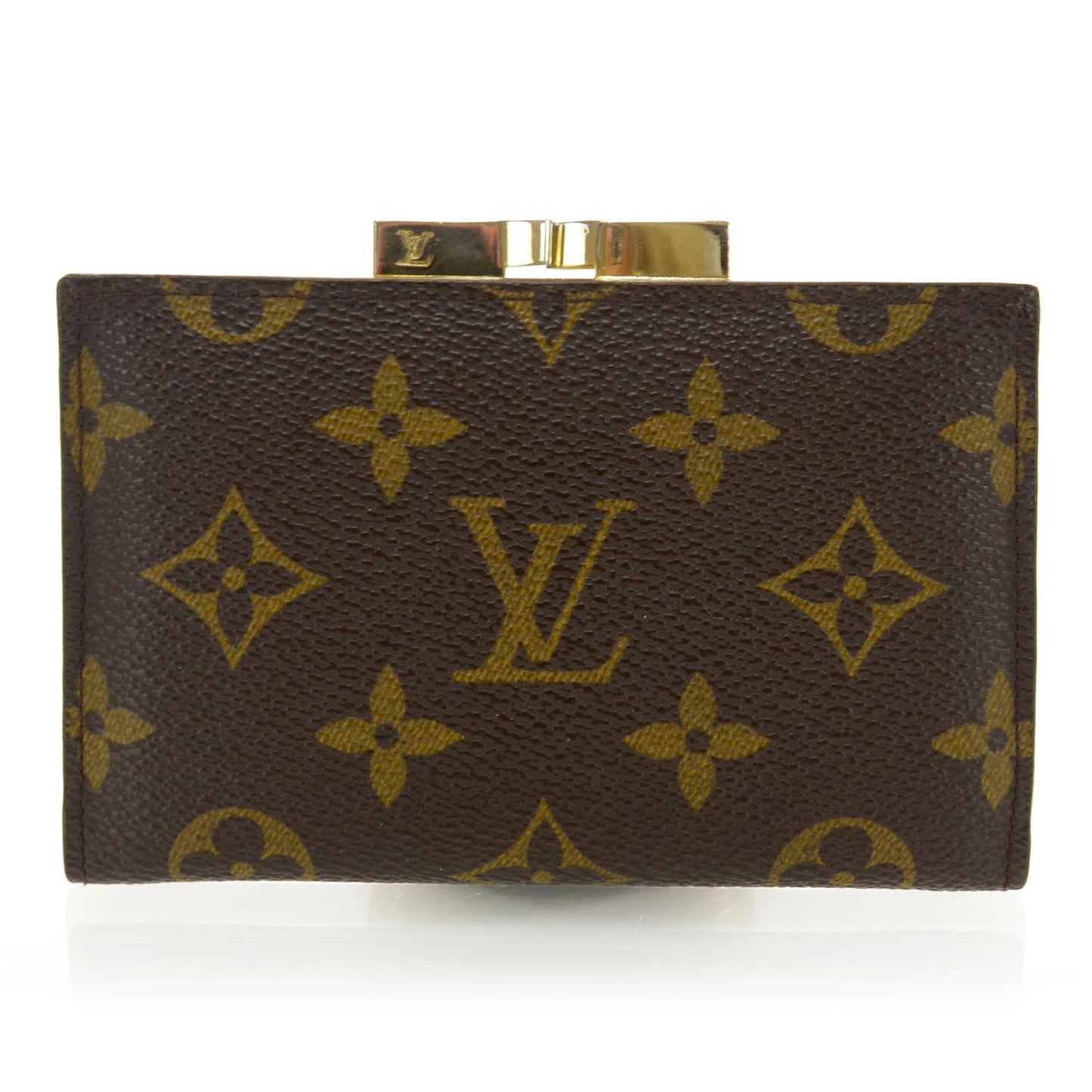 Monogram Kisslock Coin Purse