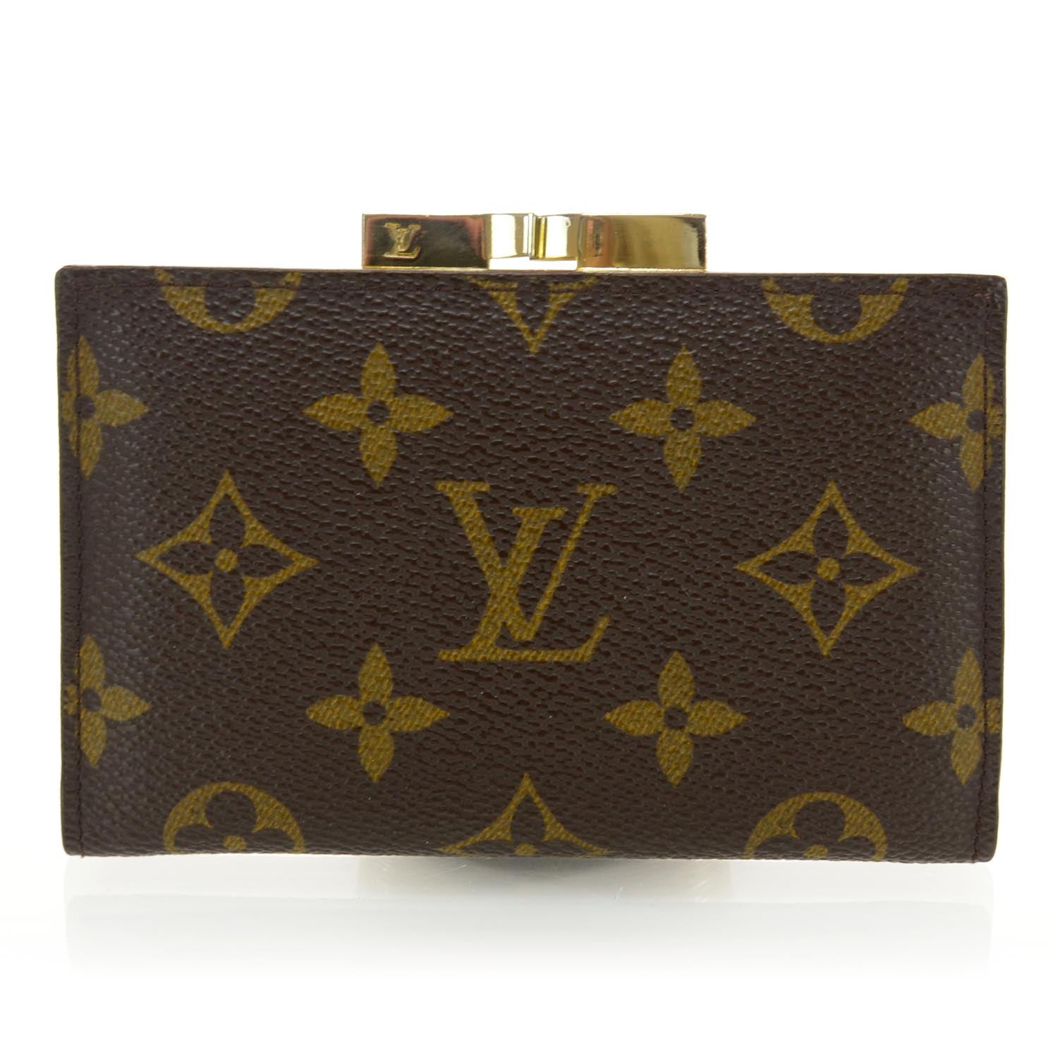 Louis Vuitton Monogram Kisslock Coin Purse 1 of 7
